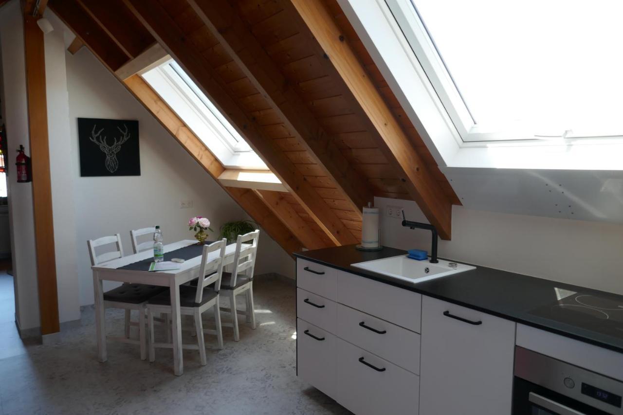 Moderne 2 Zi - Fewo Weinbergliebe Am Tuniberg Zwischen Freiburg Und Frankreich Merdingen Exterior foto
