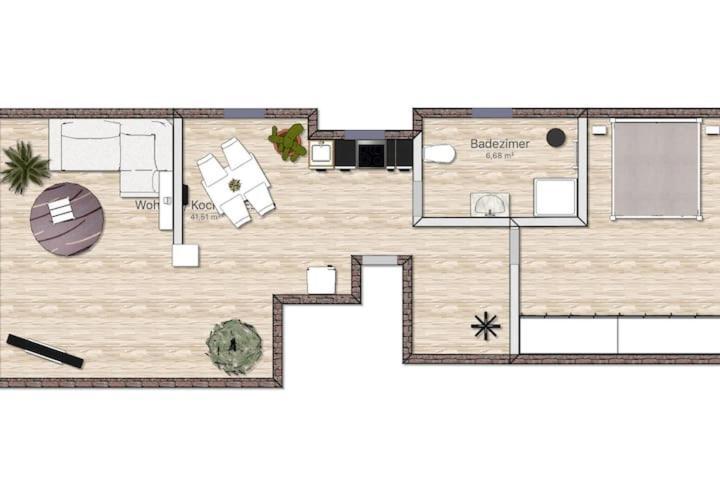 Moderne 2 Zi - Fewo Weinbergliebe Am Tuniberg Zwischen Freiburg Und Frankreich Merdingen Exterior foto